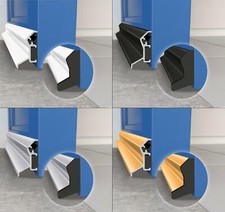 Rain Deflector Weather Excluder Drip Bar 914mm uPVC Wood Door Exitex Expelex MK2