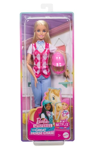 Barbie horse riding - riding, doll