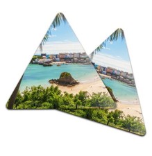 Triangle MDF Coaster Tenby