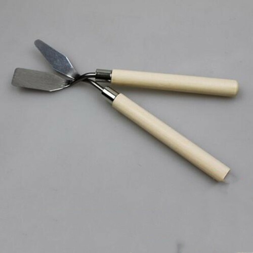 2pcs metal palette - palette, knife