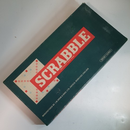 Vintage scrabble wooden - vintage,
