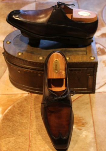 Berluti eyelet derby shoes - 2-eyelet,