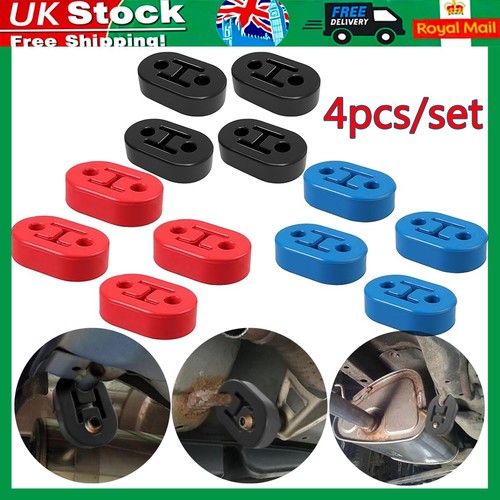 4pcs universal rubber exhaust - universal,