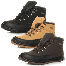 Mens leather steel toe cap