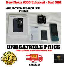 Brand New Boxed Nokia 6300 Black Unlocked Dual Sim Mobile Phone