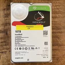 Hard Drive SEAGATE IRONWOLF NAS ST10000VN004 10TB 7.2K 256MB SATA III 3.5''