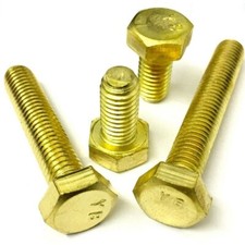 M8 / 8mm SOLID BRASS FULLY
