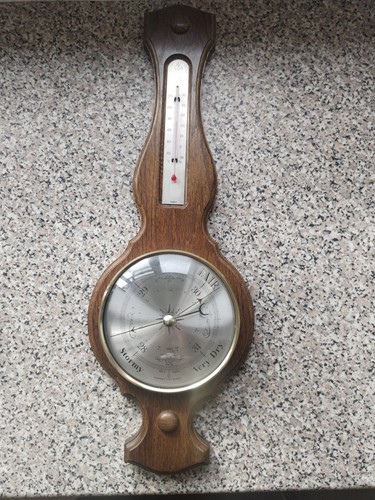 Vintage banjo style barometer - vintage,