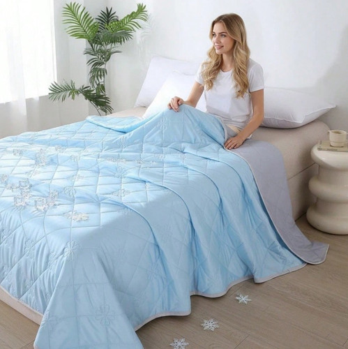 Cooling blanket for hot - cooling,