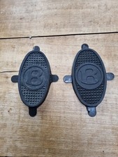 two Bentley mk vi pedal rubbers