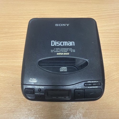 Vintage sony discman 33 - vintage,