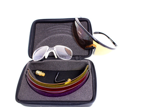 Bertoni shooting glasses - glasses, set