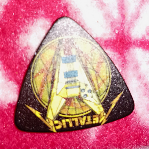 Rare metallica guitar pick - metallica,
