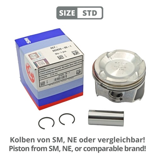 Piston std ø72 - piston, for