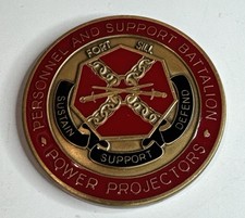 Challenge Coin US Army Personnel And Support Battalion / Battalion Commander USA