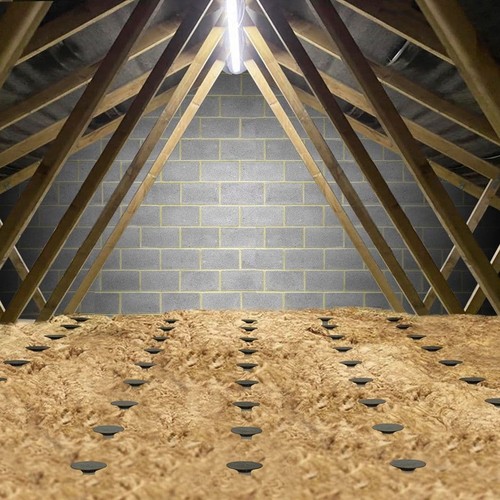 Loft board stilts - board,