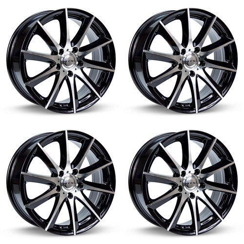 Set black machined - set,