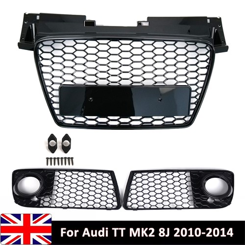 Honeycomb front bumper grille - front,