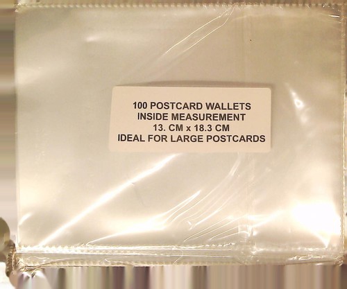Plastic sleeves wallets - plastic,