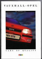 Vauxhall Opel 1988 Ed 3 UK