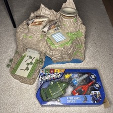 Thunderbirds Are Go Tracy Island 2015 Play Set & Vehicles Incomplete