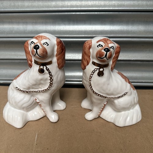 Vintage pair staffordshire - pair,