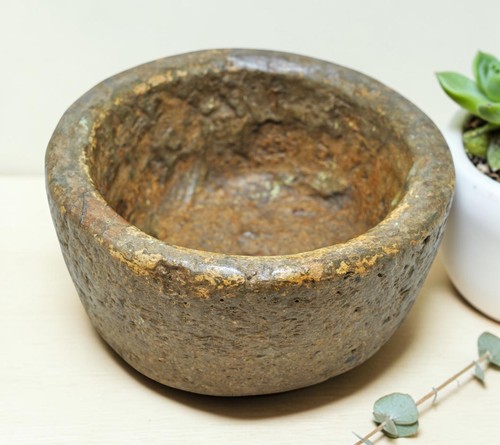 Antique sand stone round - sand,