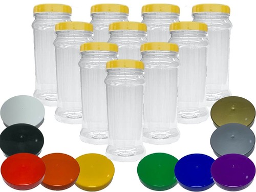 Very large plastic jars - plastic,