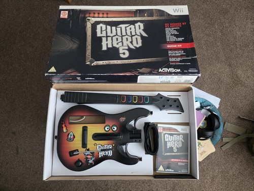Guitar hero wii sunburst - 5, wii,