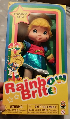 Rainbow brite fashion doll - brite, 12"