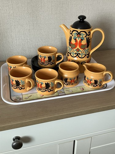Sadler rooster coffee - sadler, set