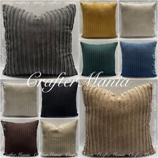 Jumbo Cord Large Cushion Covers or Filled Cushions 17x17", 21x21" or 23"x23"