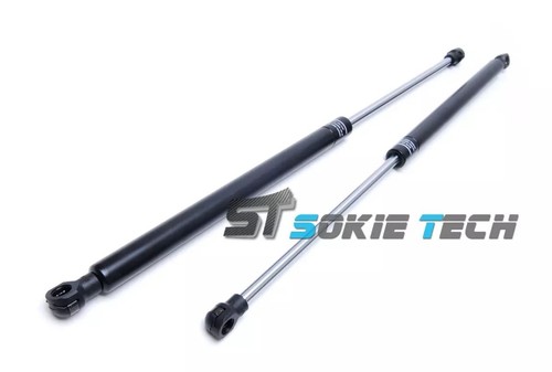 Black strut bonnet lift - black,