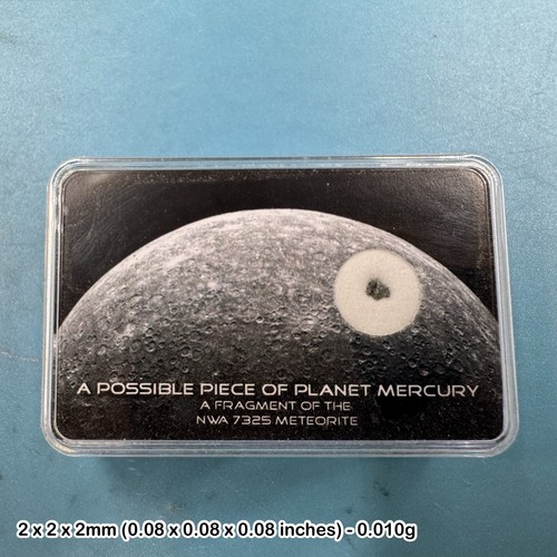 Mercury meteorite nwa 7325 - mercury,