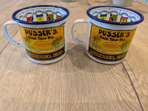 Pair vintage pusser - of, pusser's
