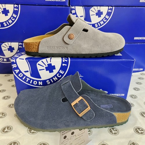 Birkenstock taupe suede - birkenstock,