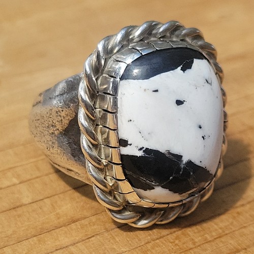 Natural white buffalo sterling - natural,