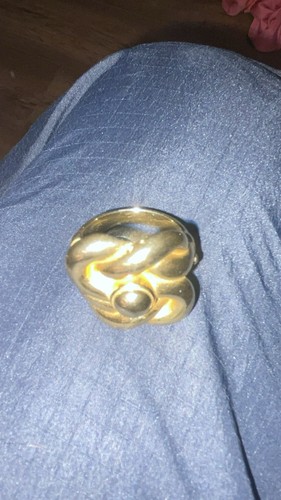 Knot ring - knot, (gold