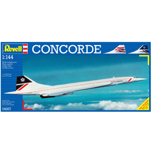 Revell 04257 concorde - concorde, british