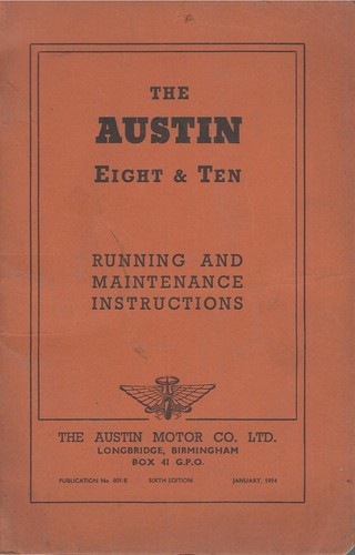Austin eight ten owner - eight,