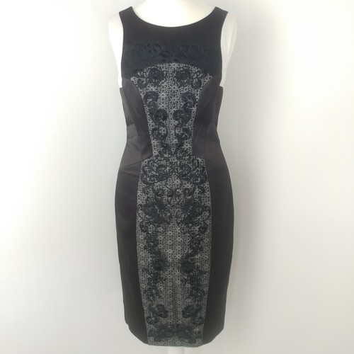 Karen millen lace panel satin - millen,