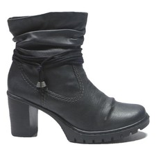RIEKER Womens Black Ankle