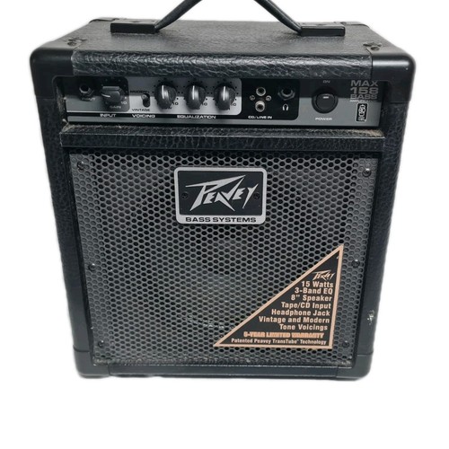 Peavey max 158 bass amp - max, 15w