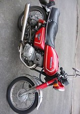 A4 Photo Motorbike honda cd125