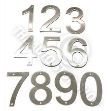 Stainless Steel House Numbers - No 257 - SCREW on house / Door / Building 10cm