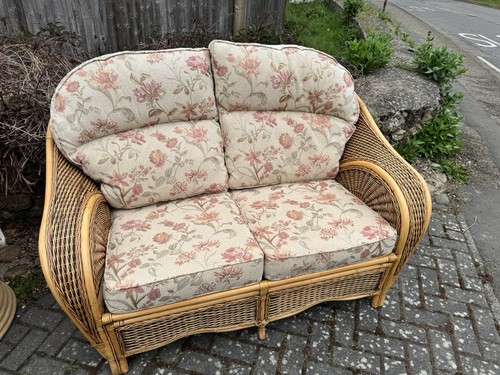 Cane furniture set suitable - set,