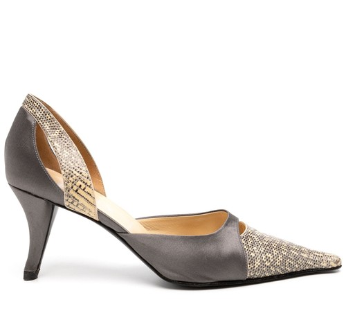 Prada vintage satin grey - -,