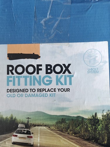 Halfords car roof - car, fitting