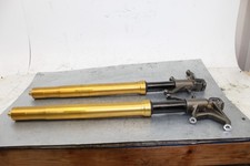 04 05 KAWASAKI NINJA ZX-10R ZX10R FRONT FORKS SUSPENSION STRAIGHT