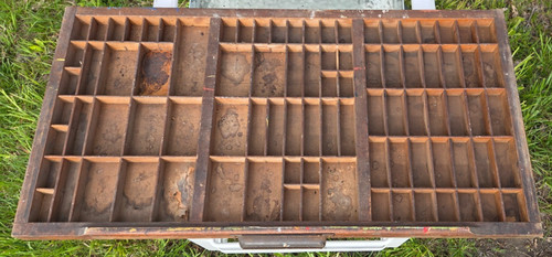 Vintage stevens type press - type,
